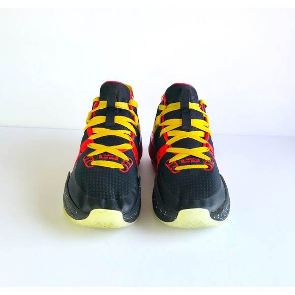 NIKE Lebron Witness VII 7 GS Black Crimson Kids Youth Sneakers 6.5 DQ8650-001 - Picture 5 of 15